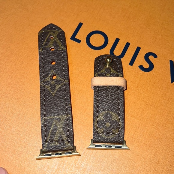 Louis Vuitton Accessories - Apple Watch band . Luis Vuitton leather - handmade